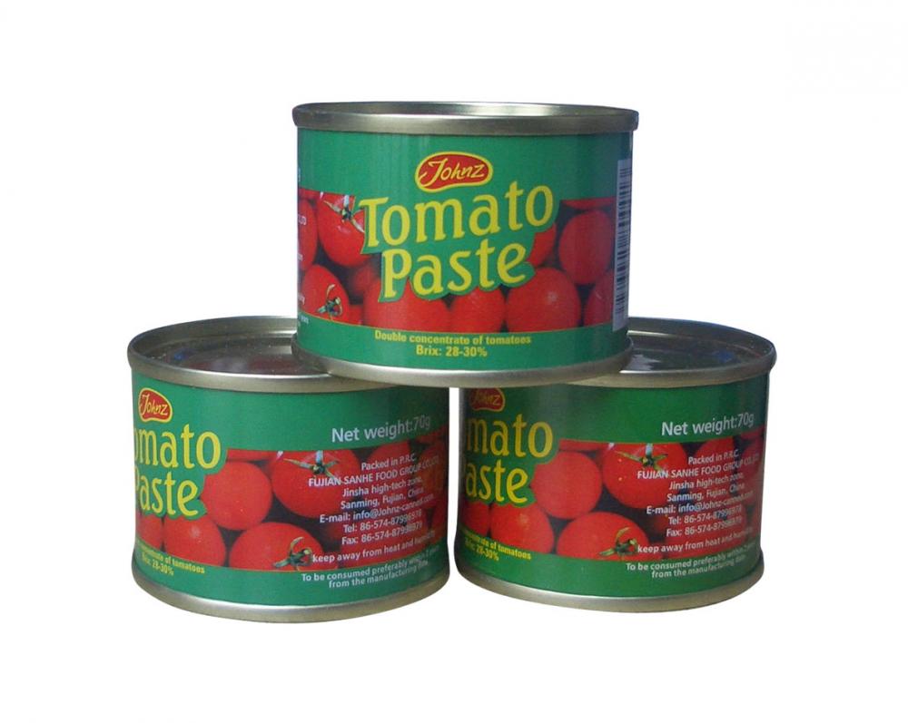 معجون طماطم 70 جرام × 100 - غطاء صلب مفتوح - معجون طماطم 1-1