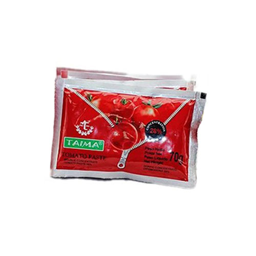 معجون الطماطم الكيس - 70 جم × 100- فلات - معجون طماطم